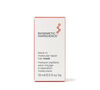 Masque capillaire sans rinçage moléculaire 15 ml - Soin revitalisant en profondeur pour cheveux colorés, secs et abîmés - Restaure force, brillance et douceur