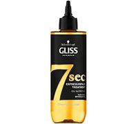 Masque Capillaire - Schwarzkopf - Gliss 7 Seconds - Réparation Instantanée - Huile Nutritive - Cheveux Ternes