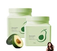 Masque capillaire soin profond à l'avocat, Masque capillaire épaississant soin profond - Hydratant, à l'avocat et à l'huile de coco