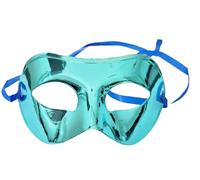 Masque carnaval vénitien simple accessoires déguisement costume Halloween bleu femme visage décoré dentelle mascarade élégante classique fête théâtrale costume