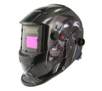 Masque casque auto-occultant de soudure | pour MIG TIG MAG MMA | Champ de vision 93 x 43 mm | Temps de réaction 5/30 000s | Réglable
