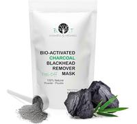 Masque Charbon Actif Peel-Off D'alginatesNettoyage ProfondRaffermissantÉlimination Points NoirsRégulateur SébumDétoxHydratation Intense,300g