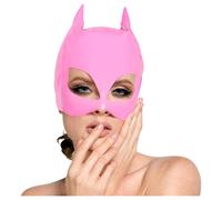 Masque chat brillant (rose)
