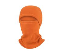 Masque Chaud de Cyclisme Couvre-Nuque Multifonctionnel Bonnet de Ski Coupe-Vent Bonnet secoueur Polaire Couvre-tête Chaud de Sport (Orange)