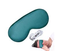 Masque Chauffant Électrique Pour Les Yeux Bandeau Occultant Apaisant | Patch vapeur pour les yeux avec 3 réglages de chaleur Bandeau de avion soins nocturnes spa méditation relaxation