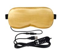 Masque chauffant électrique pour les yeux - Coussin chauffant pour les yeux, sangle de thermothérapie réglable | Soin oculaire hydratant et apaisant, appareil à température contrôlée pour soulager la