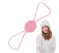 Masque chauffant pour nez d'hiver - Couvercle en tricot à crochet, nasale à la mode amusante | Film pour le visage confortable avec ajustement élastique, adaptation, protection thermique
