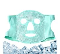 Masque chauffant rafraîchissant - Enveloppe de glace réutilisable pour rougeurs du visage | Compresse en gel de 180 g pour la maison, le bureau, la salle de sport, aide à la relaxation et au sommeil