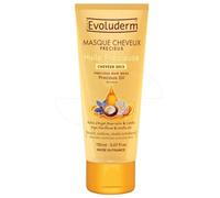 EVOLUDERM - Masque Cheveux Sublimateur Huile Précieuse - 150 ml - 98% d'Origine Naturelle - Végan - Fabrication Française