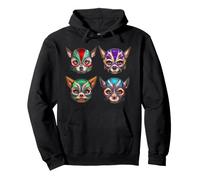 Masque Chihuahua Lucha Le Libre Sweat à Capuche