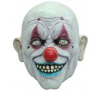 Partychimp masque de costume Crappy the Clown en latex taille unique Multicolor