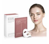Masque Collagene Visage - 5 Pièces Masque Bio-Collagen Hydratant & Anti-Âge - Resserre les Pores, Raffermit la Peau - Soin Coréen pour Tous Types de Peau