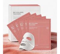 Masque Collagene Visage, Bio-Collagen Real Deep, Masque de Nuit Hydratant, Soin des Pores et de l’Élasticité, K-Beauty Coréenne, 5 Masques, 34 g (1,19 oz)