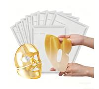 Masque Collagene Visage,Collagen Profond Masque Visage,Masques Hydrogel de Nuit,Bio Collagen Real Deep Mask,Favorise la Vitalité et L'élasticité de la peau,Hydratants, Nourrissants