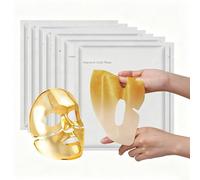 Masque Collagene Visage,Collagen Profond Masque Visage,Masques Hydrogel de Nuit,Bio Collagen Real Deep Mask,Favorise la Vitalité et L'élasticité de la peau,Hydratants, Nourrissants