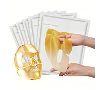 Masque Collagene Visage,Collagen Profond Masque Visage,Masques Hydrogel de Nuit,Bio Collagen Real Deep Mask,Favorise la Vitalité et L'élasticité de la peau,Hydratants, Nourrissants