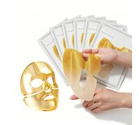 Masque Collagene Visage,Collagen Profond Masque Visage,Masques Hydrogel de Nuit,Bio Collagen Real Deep Mask,Favorise la Vitalité et L'élasticité de la peau,Hydratants, Nourrissants