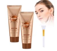Masque Collagene Visage Korean, 2025 Neu Collagen Overnight Wrapping Peel Off Facial Mask, Herbal Spots Peel-Off Facial Mask Avec Pinceau Masque Peel Off Visage Réduit Rides L'aspect Terne (2PC)