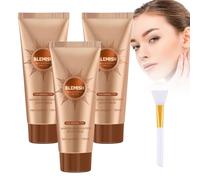 Masque Collagene Visage Korean, 2025 Neu Collagen Overnight Wrapping Peel Off Facial Mask, Herbal Spots Peel-Off Facial Mask Avec Pinceau Masque Peel Off Visage Réduit Rides L'aspect Terne (3PC)
