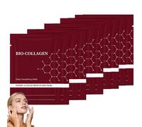 Masque Collagene Visage Korean,Bio Collagen Face Mask,Masque Visage Coreen,Hydratant Anti-âge,Resserre les Pores,Améliore L'élasticité de la Peau,Masques Collagène pour Tous Types de Peau (10pc)