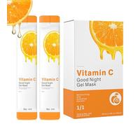 Masque Collagene Visage Korean, Vitamine C Masque Au Collagène Visage Coréen, Vitamin C Collagen Night Wrapping Mask Gel, Peel Off Masques De Nuit Au Collagène, Peau éclatante (1PC)