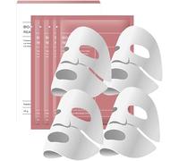 Masque Collagene Visage,Masque de collagène biologique, Bio Collagen Face Mask, masque Hydrogel apaisant, hydratant anti - âge, anti - rides efficace, soin de la peau, 4pcs