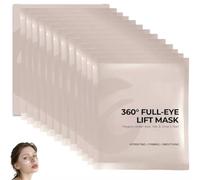 Masque Collagene Yeux Anti Cernes, 360° Full-Eye Lift Mask with Collagen & Vitamin C, For Puffy Eyes and Dark Circles, Rides & Ridules, Soin Hydratant Et Raffermissant Intense, Korean Skincare (12PC)