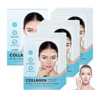 Masque Collagene Yeux Anti Cernes,Collagen Under Eye Patches,Patchs Contour Des Yeux Collagène 360°,Collagen Eye Patch,Hydratants & Raffermissants Contre Les Cernes & Rides,Korean Skincare (12Pairs)