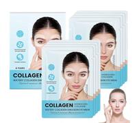 Masque Collagene Yeux Anti Cernes,Collagen Under Eye Patches,Patchs Contour Des Yeux Collagène 360°,Collagen Eye Patch,Hydratants & Raffermissants Contre Les Cernes & Rides,Korean Skincare (8Pairs)