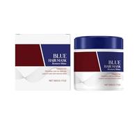 Masque Colorant Bleu Pour Cheveux, Restaure Et Sublime Les Reflets Bleus. Soin Revitalisant Intense Pour Cheveux Colorés. Rafraîchit La Couleur Et Le Teint