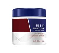 Masque Colorant Bleu, Soin Après-shampoing Intense Hydratant, Restaure Et Sublime Les Tons Bleus Des Cheveux Colorés, Rafraîchit La Couleur Et Le Ton