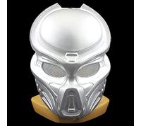 Masque complet de prédateur en GFRP pour Halloween, danse, fête (mat)