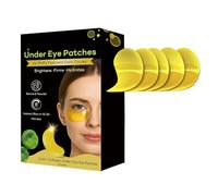 Masque Contour Des Yeux Doré - Conçu for Souligner le Contour du Front et du Contour Des Yeux et Nourrir la Peau Délicate. Application Simple En Trois Étapes for Un Soin de 60 Minutes(5pcs)