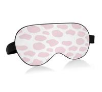 Masque contour des yeux haute résilience remplissage intérieur voyage pause | Masque pour les yeux en nylon imprimé animal imprimé sur une seule face pour toutes les saisons
