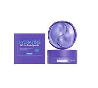 Masque contour des yeux raffermissant à la lavande, patch contour des yeux hydrogel au collagène, réduit efficacement les ridules, les cernes et les poches, convient aux hommes et aux femmes