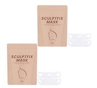 Masque Contouring Multi-Bénéfices | Infusion Douce au Rétinol et au Collagène | Éclaircit, Hydrate et Apaise | Épouse la ligne du menton, Convient à tous les types de peau