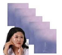 Masque cor en MIZON Hyalugen Pearl Jelly Mask (lot de 5)