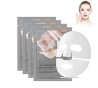 Masque Coréen Visage, Mask Collagen, Masque Collagene Visage Korean, Bio-collagen Real Deep Mask, Masque Collagene Visage Korean, Masque Collagene (4PC)