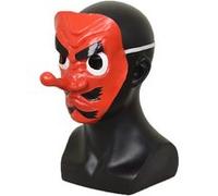 Masque Cosplay Demon Slayer Urokodaki Sakonji Rouge 25 cm Rouge