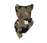 Masque Coupe-Vent, Cache-Cou et Protection pour Le Visage, Motif Baleine et Gros Poisson, idéal pour la Moto en Hiver.