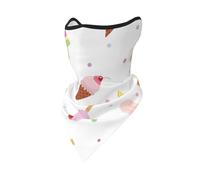 Masque Coupe-Vent crème glacée, Cache-Cou, Protection faciale d'hiver pour Motard