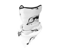 Masque Coupe-Vent dessiné à la Main avec des bergers allemands, Cache-Cou d'hiver pour Motard