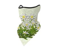 Masque Coupe-Vent Edelweiss Fleurs des Montagnes suisses, Cache-Cou Hivernal pour Motard