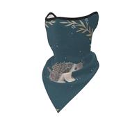 Masque Coupe-Vent Mignon Petit hérisson, Cache-Cou Hivernal pour Moto