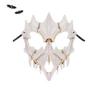 Masque Crâne d'Animal Accessoires De Costume Réalistes Pour Carnaval Et | Coiffe Crâne Halloween Pour Adultes Adolescents Performance Scénique Maison Hantée Festival Mascarade