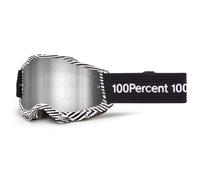 Masque cross 100% ACCURI 2 SAMBA- Ecran Mirror Silver 2026