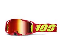 100 Percent Armatic Black, lunettes miroirs Rouge/Jaune Rouge Réfléchissant Rouge/Jaune Rouge Réfléchissant