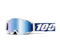 Masque cross 100% ARMATIC - Ecran Mirror Bleu 2025