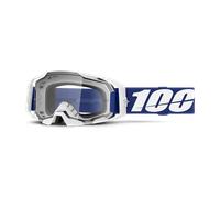 §Masque Cross 100% ARmatic Bleu - Écran Transparent§