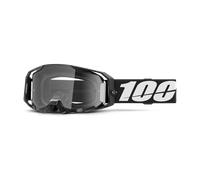§Masque Cross 100% ARmatic Noir - Écran Transparent§